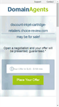 Mobile Screenshot of discount-inkjet-cartridge-retailers.choice-review.com