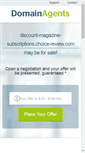 Mobile Screenshot of discount-magazine-subscriptions.choice-review.com