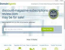 Tablet Screenshot of discount-magazine-subscriptions.choice-review.com